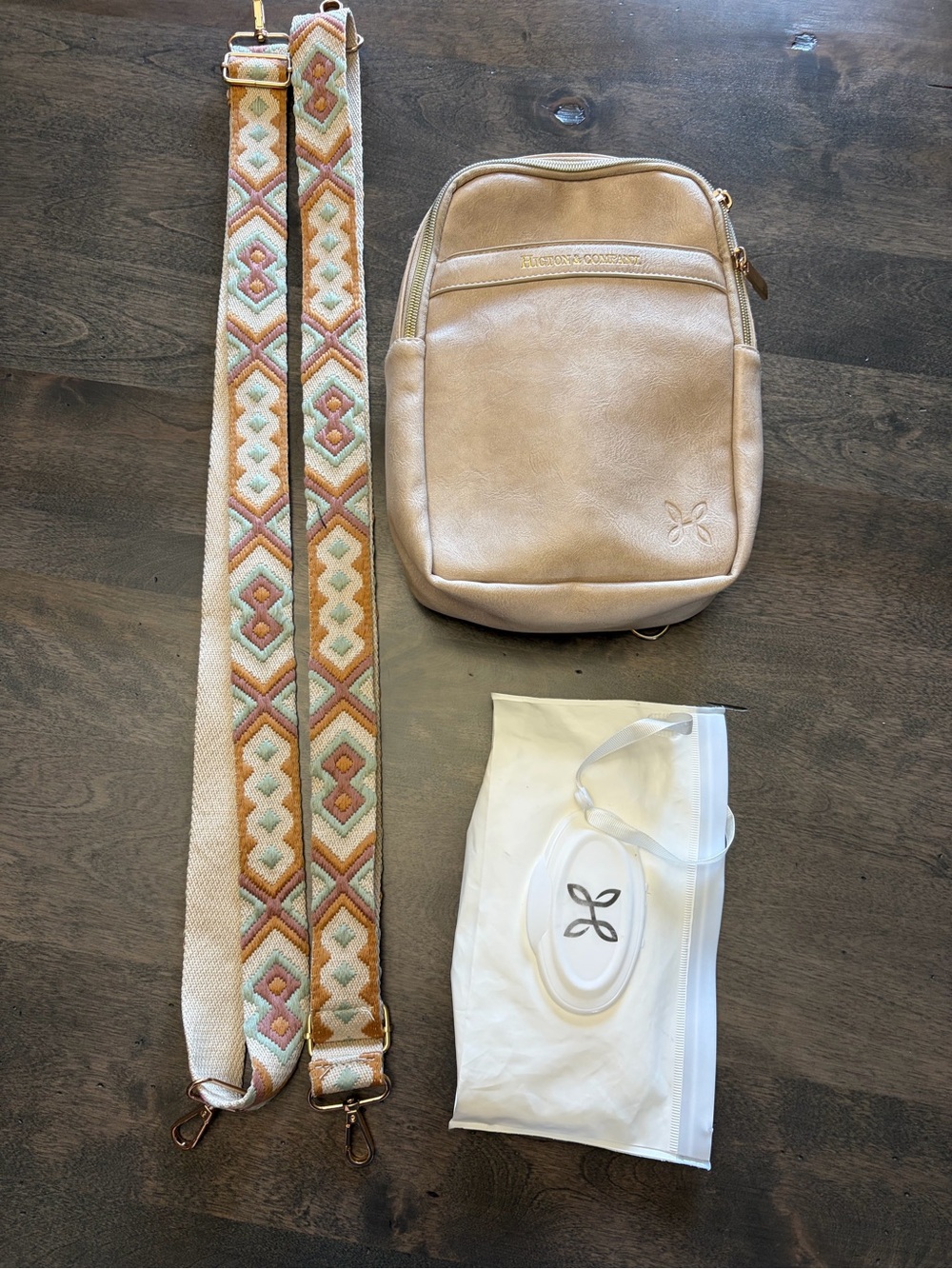 Higton & Co. Mini Mae in Mauve (mini diaper bag)